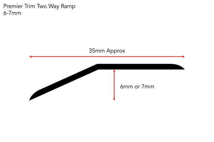 Stairrods Premier Two Way Ramp - 6-7mm option