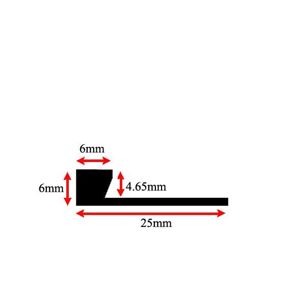 Stairrods Premier Dividers - 180cm Length