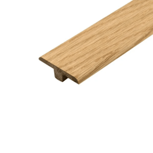 Bespoke Wood Flooring Accessories featuring a wooden transition strip for seamless flooring installation