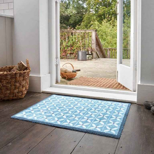 Turtle Mats Flower Fields Design Rug