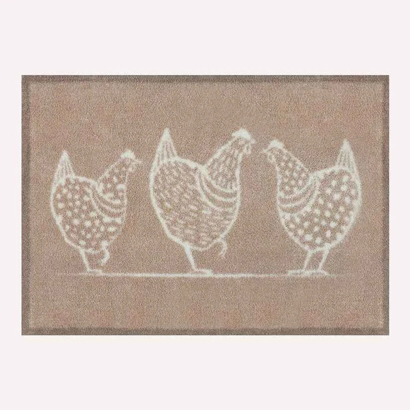 Turtle Mats Hens Indoor Mat