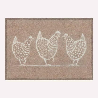 Turtle Mats Hens Indoor Mat