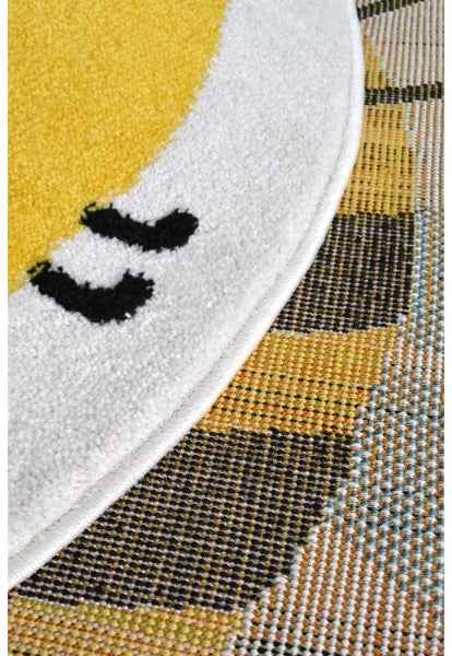Colour Pop Bee Design Indoor Floor Rug