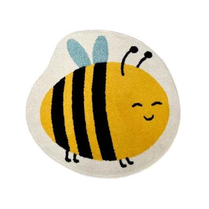 Colour Pop Bee Design Indoor Floor Rug