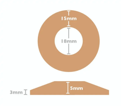 Bespoke Wood Flooring Accessories including circular and tapered wood profiles for flooring installation