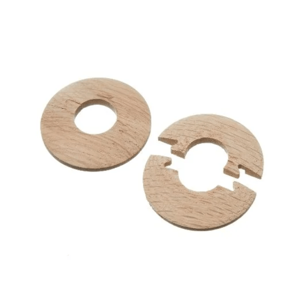 Bespoke Wood Flooring Accessories featuring wooden spacers for precise floor installation and adjustment