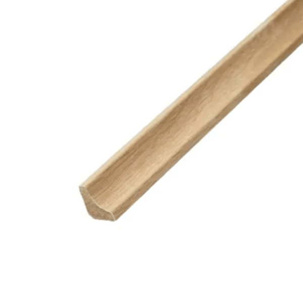 Bespoke Wood Flooring Accessories including a smooth, natural wood transition strip for seamless flooring finishes