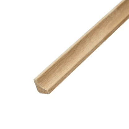 Bespoke Wood Flooring Accessories including a smooth, natural wood transition strip for seamless flooring finishes