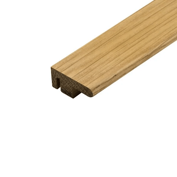 Bespoke Wood Flooring Accessories featuring a smooth engineered wood profile for seamless flooring transitions