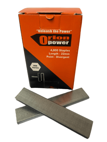 ORION POWER OP606 Divergent Staples Galv 4800 Pk 18-22MM