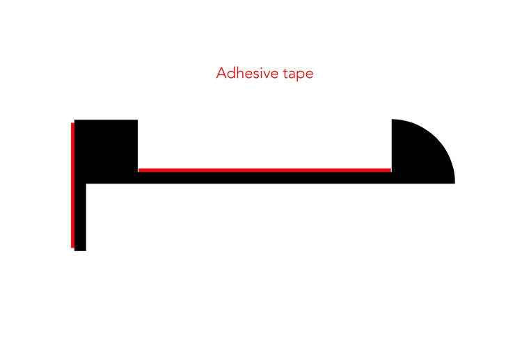 Stairrods Ali Tramline End Profile Trim