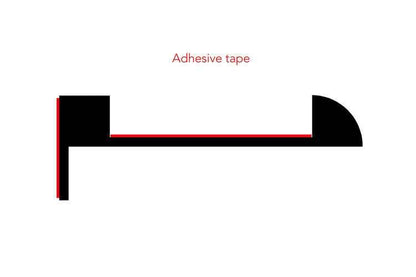 Stairrods Ali Tramline End Profile Trim