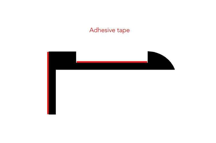 Stairrods Ali Tramline End Profile Trim