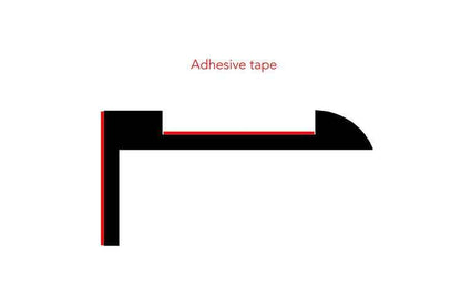 Stairrods Ali Tramline End Profile Trim
