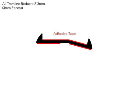 Stairrods Ali Tramline Reducer 1mm Or 3mm Recess