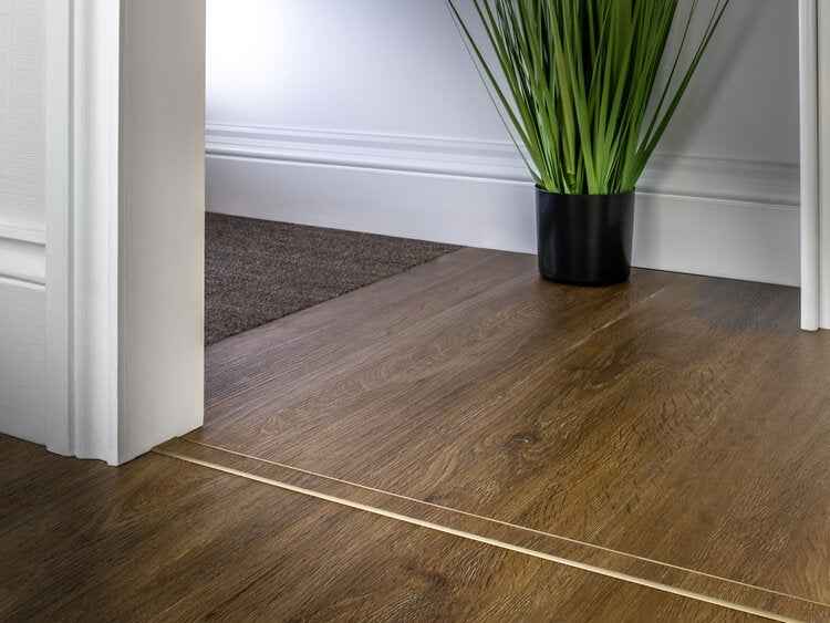Stairrods Ali Tramline Transition Flooring Trim