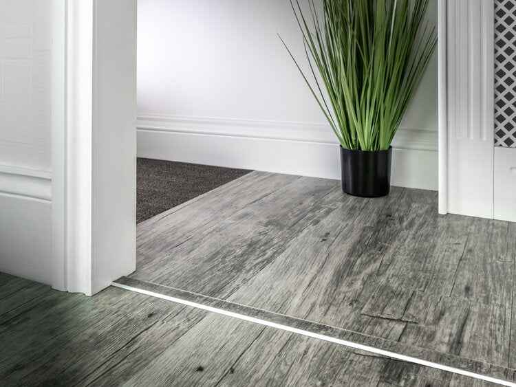 Stairrods Ali Tramline Transition Flooring Trim