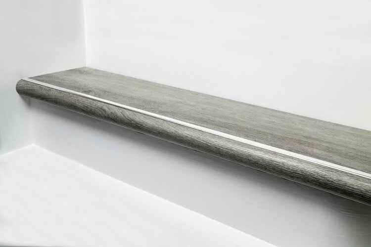 Stairrods Ali Wrap Nosing for SPC And WPC Flush