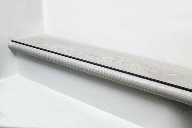 Stairrods Ali Wrap Nosing For SPC Or WPC Overlap