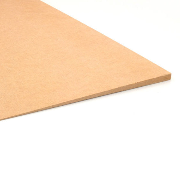 Close-up of a single brown Stairrods Easyshims for flooring made from sturdy material by Flooring Supplies UK.com