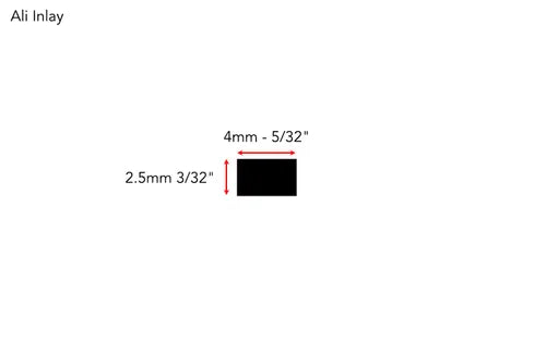 Stairrods New Ali Inlay Floor Trim in Black, 4mm and 2.5mm thickness for seamless edges
