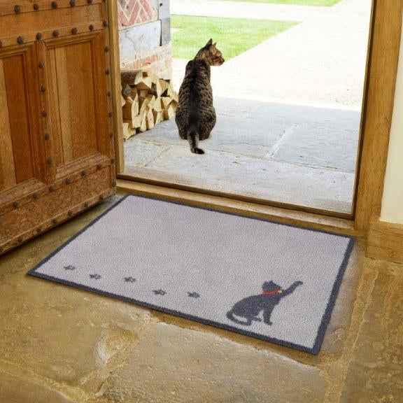 Turtle Mats Cat Walk Design Indoor Rug