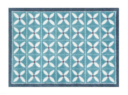 Turtle Mats Flower Fields Design Rug