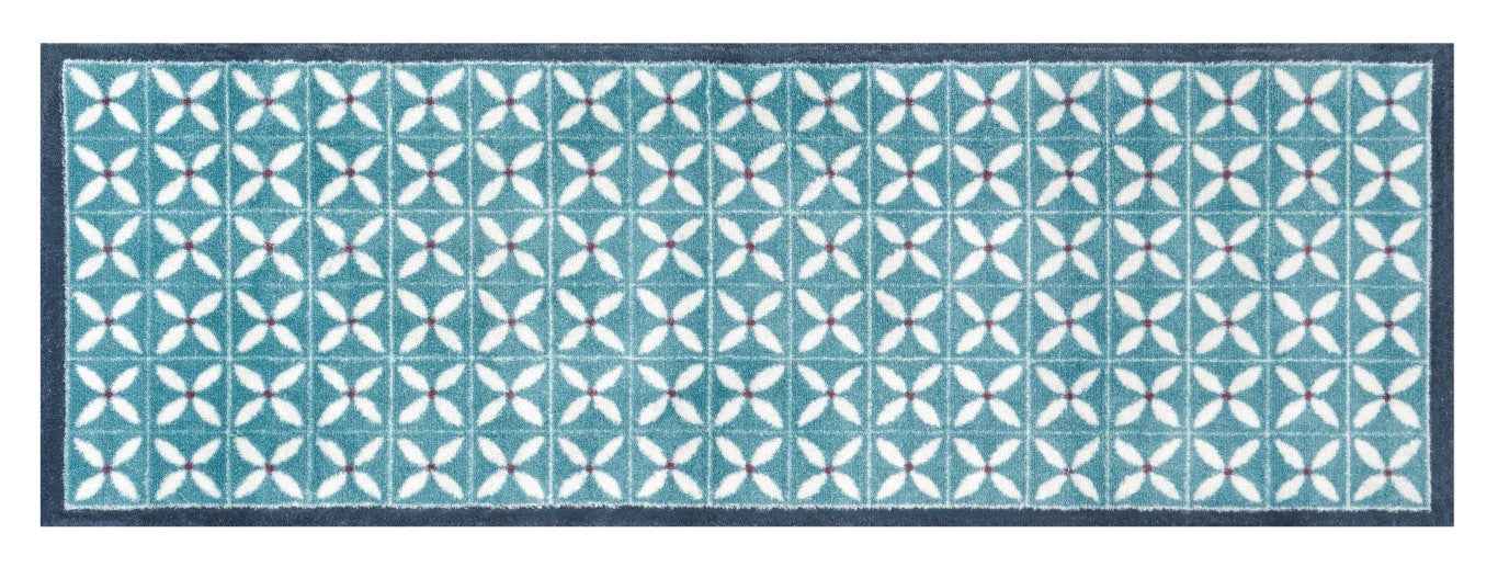 Turtle Mats Flower Fields Design Rug