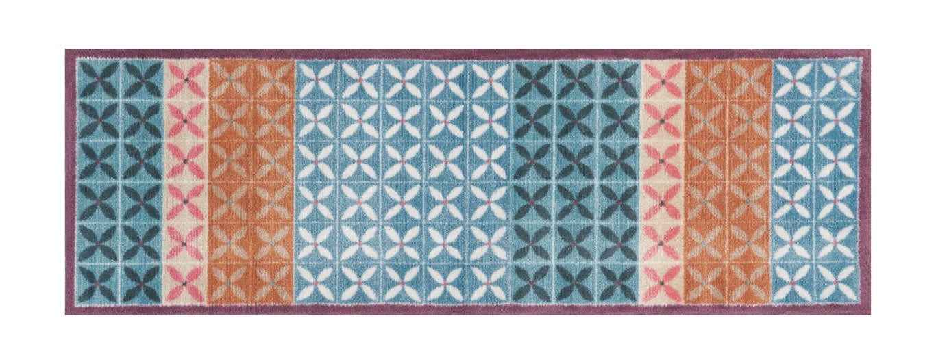 Turtle Mats Flower Fields Design Rug