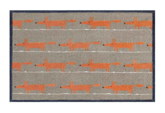 Running Mr Fox Design Indoor Mat
