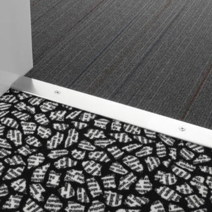 Image of Stairrods Premier Trim Cover Brushed Chrome
