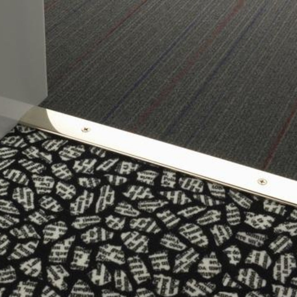 Image of Stairrods Premier Trim Cover Polished Nickel