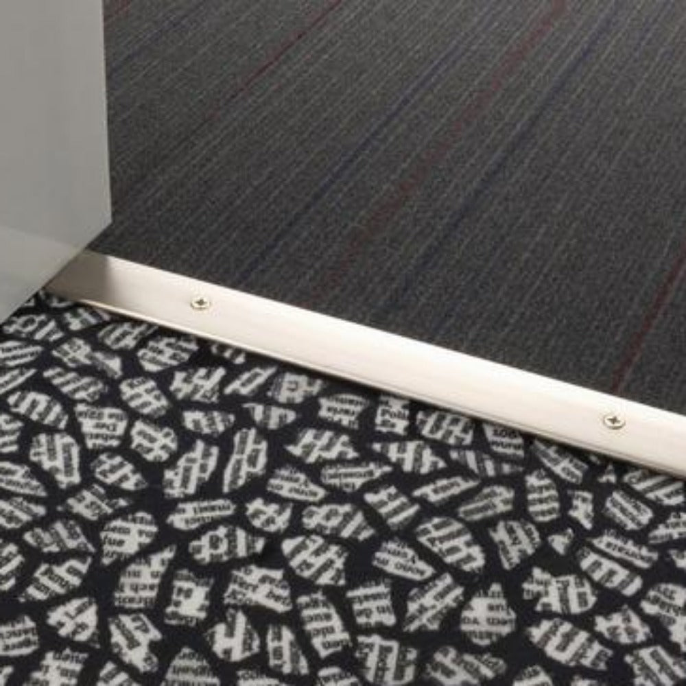 Image of Stairrods Premier Trim Cover Satin Nickel